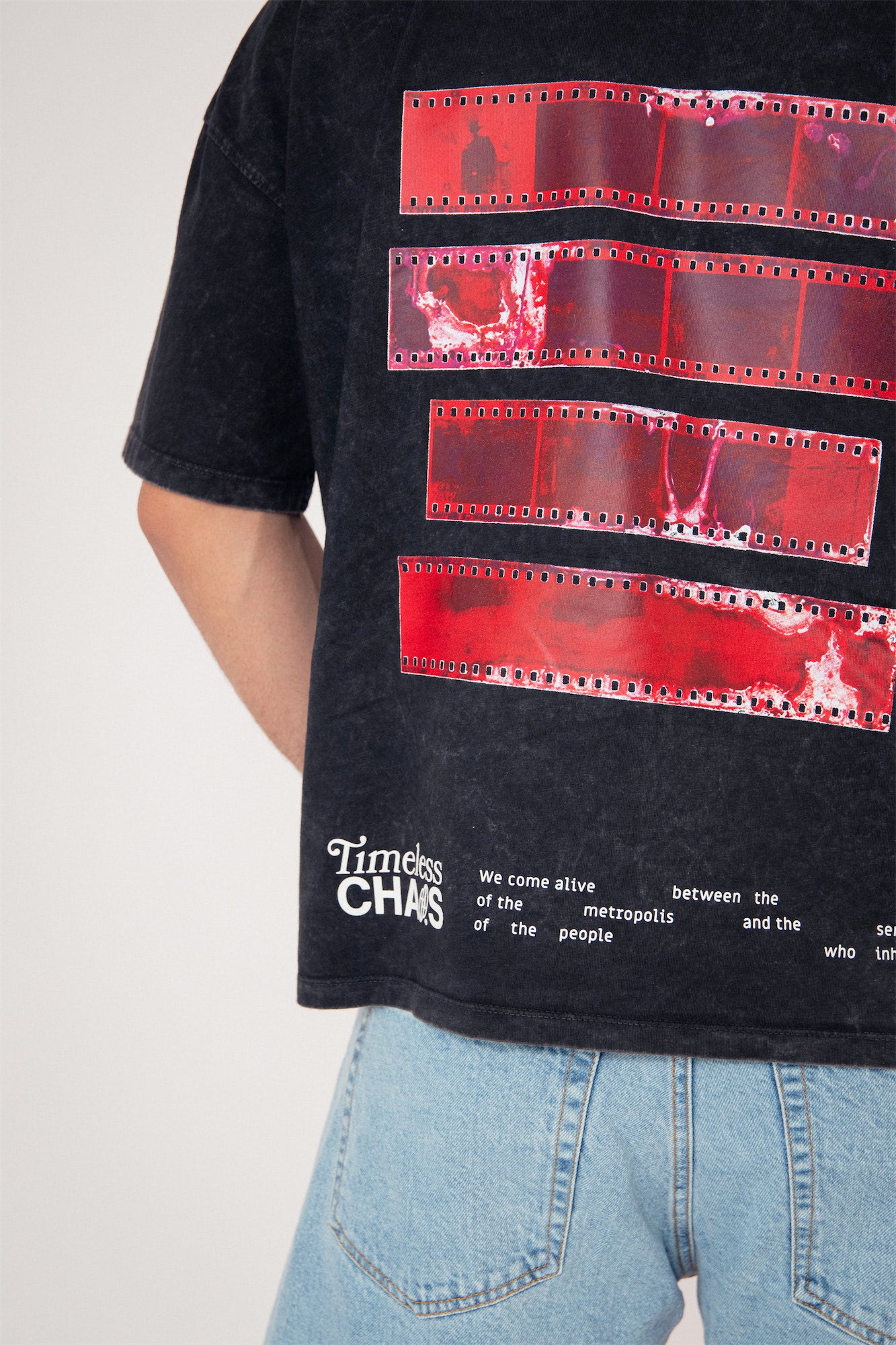 CAMISETA NEGATIVOS ACID WASH