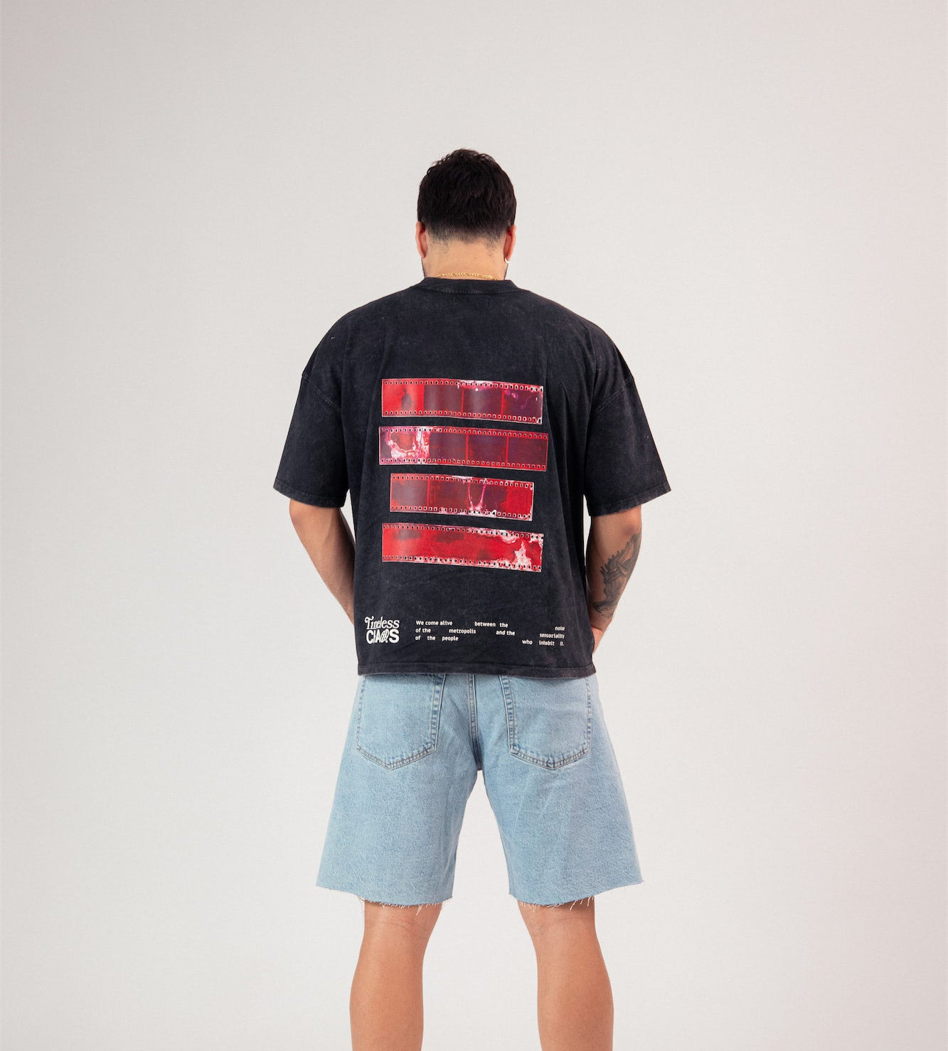 CAMISETA NEGATIVOS ACID WASH