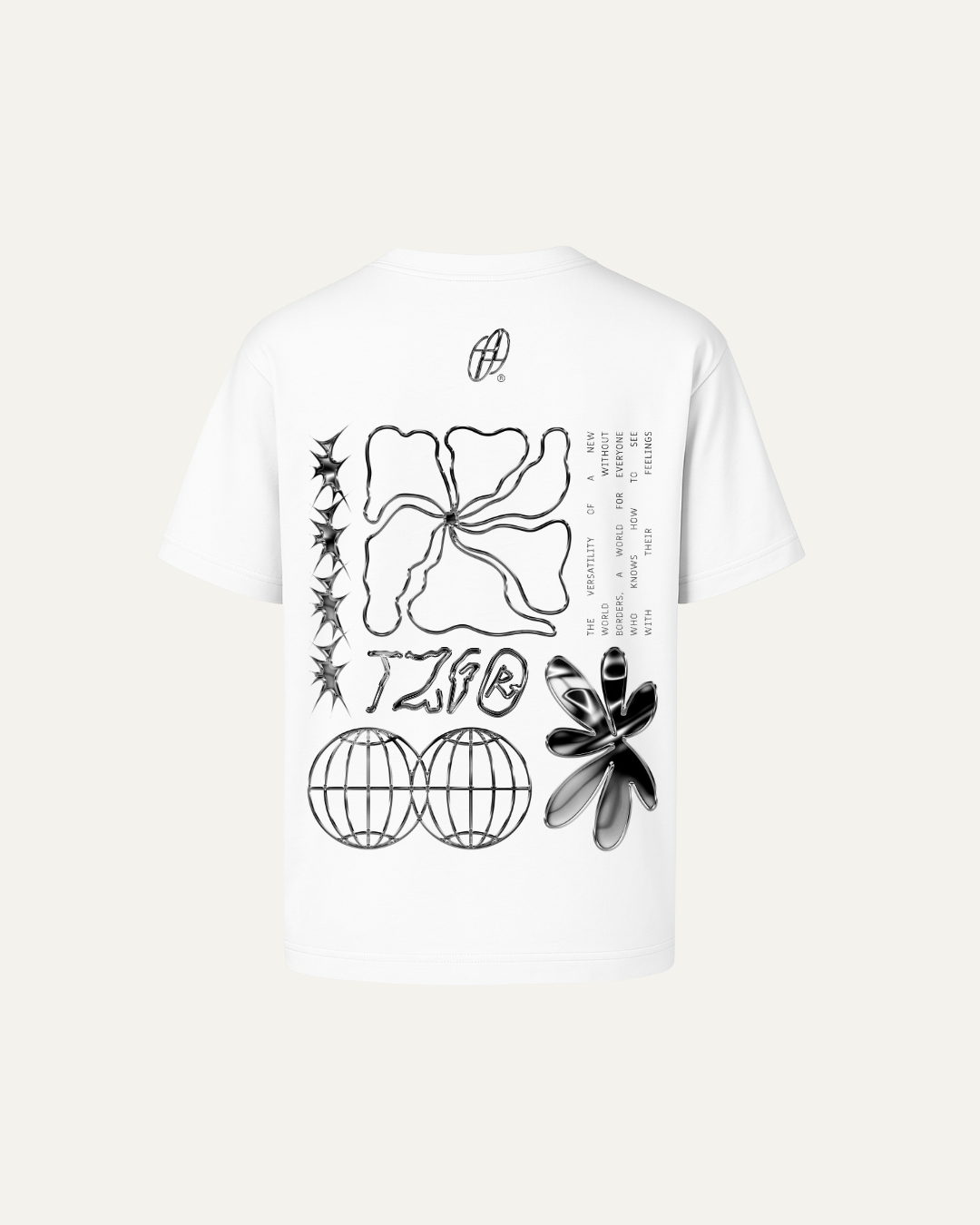 CROMO WORLD WHITE TSHIRT