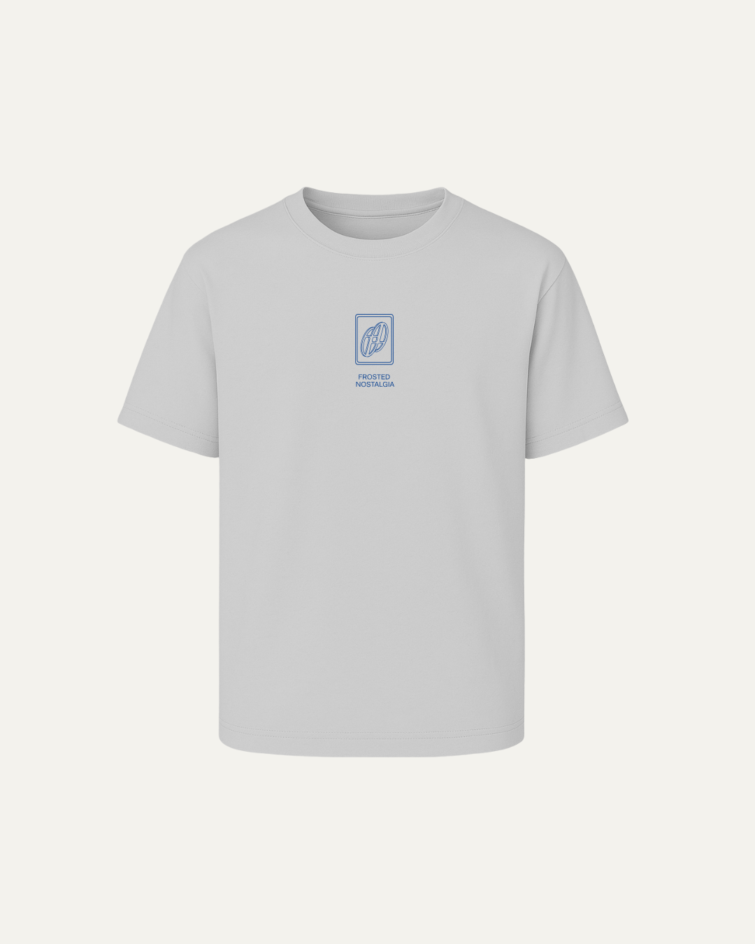 FROSTED NOSTALGIA GREY TSHIRT