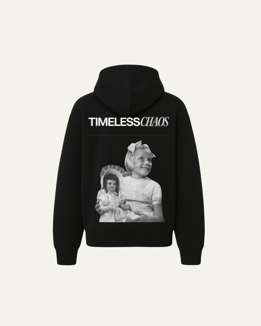 DOLL SHADOW BLACK HOODIE